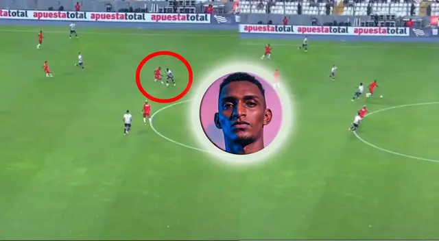 Jiovany Ramos y Fuentes intentaron eludir a rival y cometieron error defensivo en Alianza.