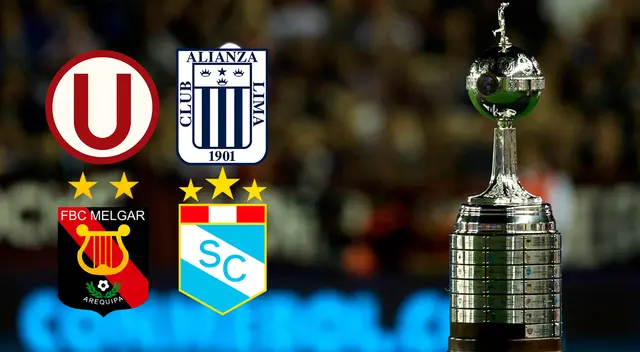 Universitario, Alianza, Cristal y Melgar representarán al Perú en la Libertadores