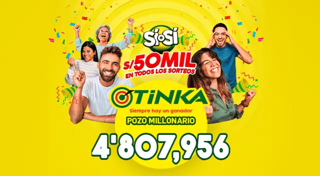 Revisa los resultados de La Tinka minuto a minuto