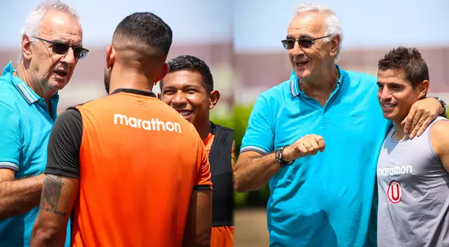 Jorge Fossati logró el campeonato con Universitario en menos de un año de gestión. Foto: Composición Líbero/Universitario