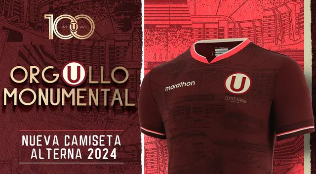 Universitario usará camiseta guinda para el centenario.