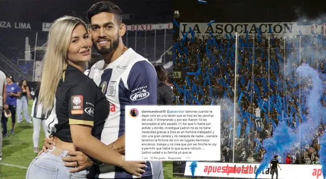 Daniela Sandoval no tuvo reparos en responderle fuerte a un seguidor de Alianza Lima.
