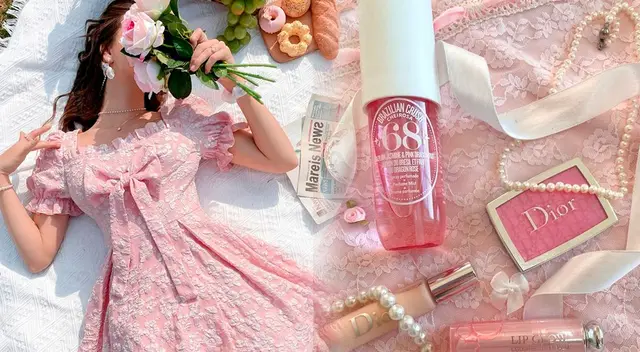 Conoce qué significa el estilo Coquette aesthetic, la nueva tendencia que puso de moda los moños rosas.