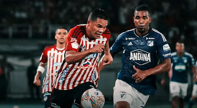 Junior vs. Millonarios por la Superliga de Colombia