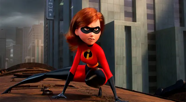 Así luciría 'Elastigirl' si fuera una persona real, según la Inteligencia Artificial.