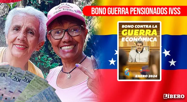 Conoce cómo cobrar el Bono de Guerra para pensionados IVSS de enero 2024. Conoce cómo cobrar el Bono de Guerra para pensionados IVSS de enero 2024.