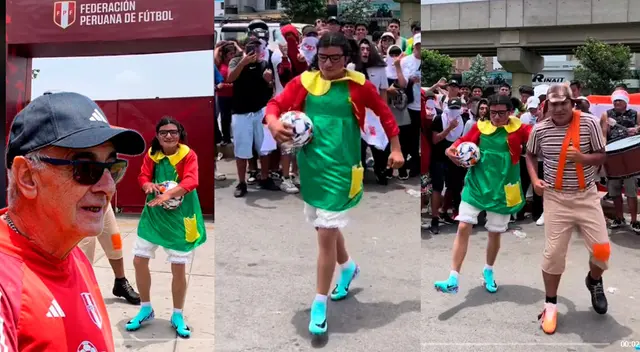 La 'celebridad' de TikTok hizo de las suyas afuera de la Videna.