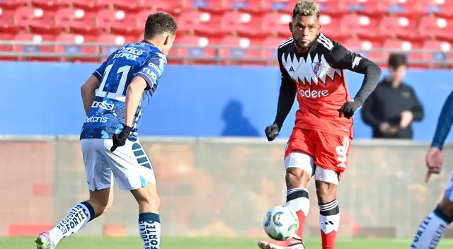 Miguel Borja marcó el primer gol de River ante Pachuca. Miguel Borja marcó el primer gol de River ante Pachuca.