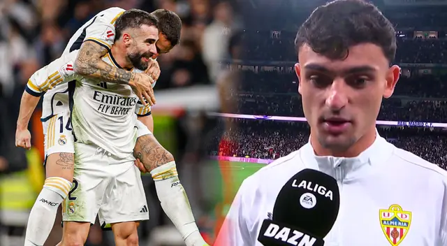 Almería es el colista de LaLiga con solo 6 puntos ganados. Foto: Composición Líbero/Real Madrid/DAZN