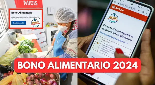 Conoce AQUÍ si aún puedes COBRAR los 270 soles del Bono alimentario en Perú.