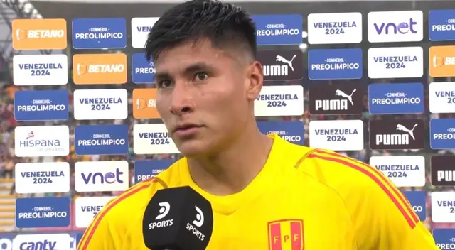 Diego Romero fue uno de los mejores jugadores de Perú Sub 23 ante Chile.