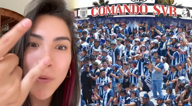 Joven queda sorprendida al conocer por qué los hinchas de Alianza no usan la 'U'.