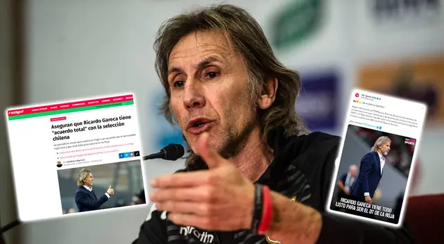 Ricardo Gareca es noticia en Chile tras estar cerca de ser el nuevo DT de 'La Roja'.