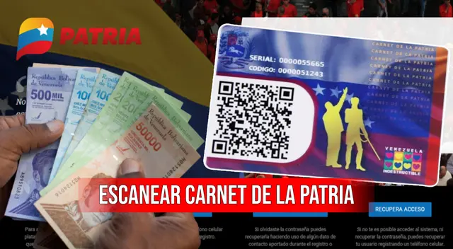 Conoce cuáles son los pasos que debes seguir para escanear el Carnet de la Patria HOY.
