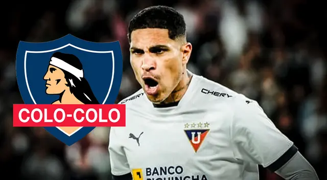 Paolo Guerrero es opción en Colo Colo, aseguran en Chile