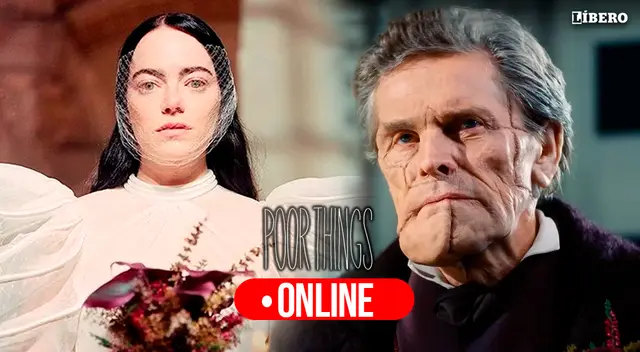 Dónde ver ONLINE 'Poor Things' o 'Pobres criaturas' con Emma Stone y nominada a los Premios Oscar.