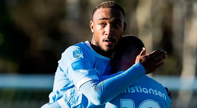 Con Sergio Peña, Malmö derrotó por 2-0 a Silkeborg de Oliver Sonne en partido amistoso