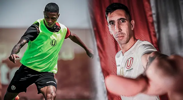 Andy Polo y Diego Dorregaray han entrenado diferenciado en Universitario.