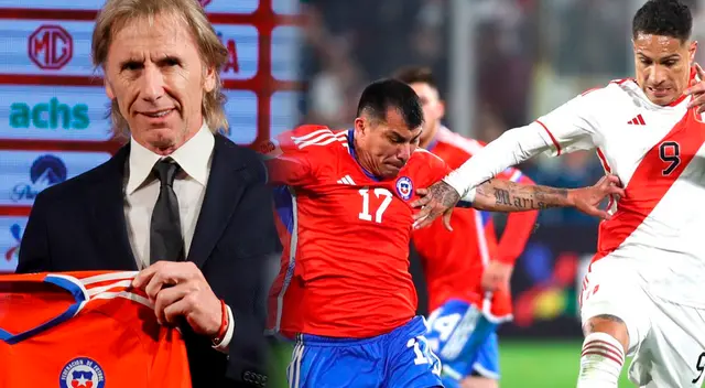 Ricardo Gareca jugará su primer partido oficial con Chile ante Perú.