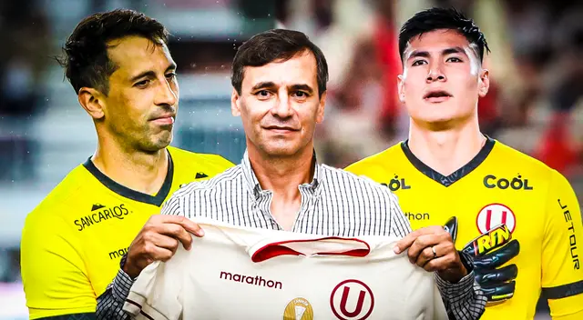 Britos y Romero son dos de los arqueros del plantel de Bustos en la 'U'.
