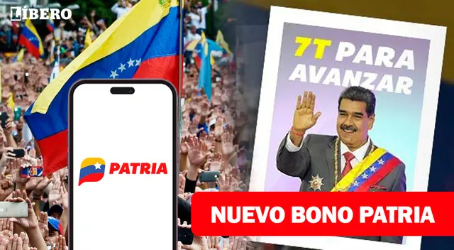 Revisa más información sobre el Bono 7 Transformaciones para Avanzar y cómo cobrarlo por el Sistema Patria en Venezuela.