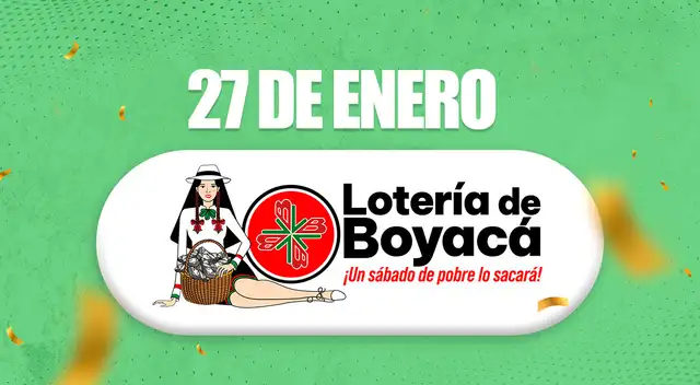 Conoce los resultados de la Lotería de Boyacá del sábado 27.