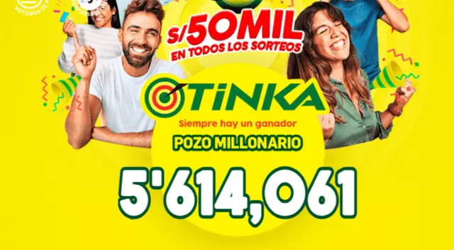 Conozca los resultados de La Tinka correspondiente al domingo 28.