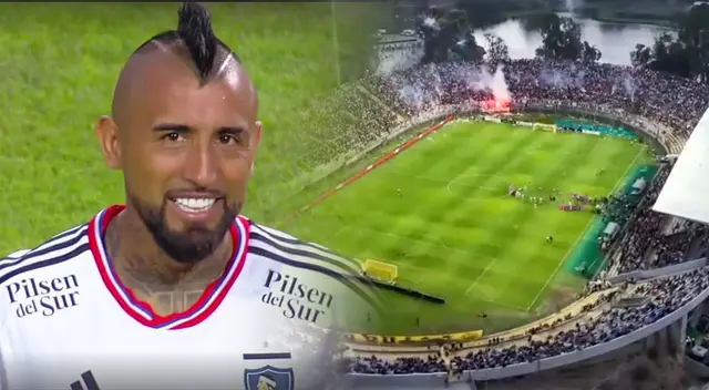 Arturo Vidal volvió a Colo Colo