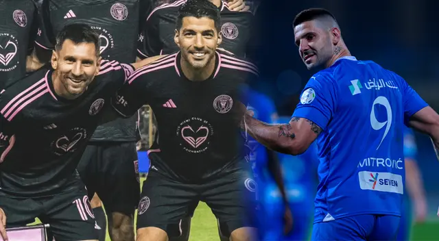 Al Hilal será el primer rival de Inter Miami en su gira por Asia. Foto: Composición Líbero/Inter Miami/Al Hilal Al Hilal será el primer rival de Inter Miami en su gira por Asia. Foto: Composición Líbero/Inter Miami/Al Hilal