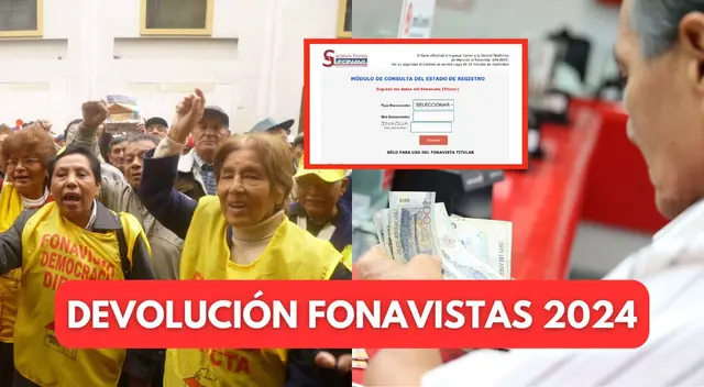 Conoce AQUÍ las últimas noticias relacionadas a la devolución de fonavistas 2024.