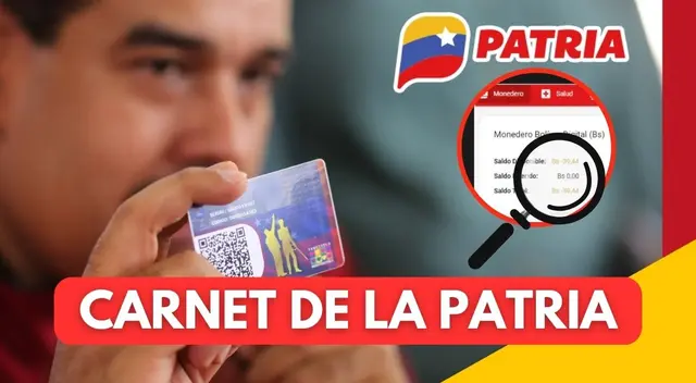 Descubre AQUÍ cómo verificar HOY si tienes dinero en el Carnet de la Patria.