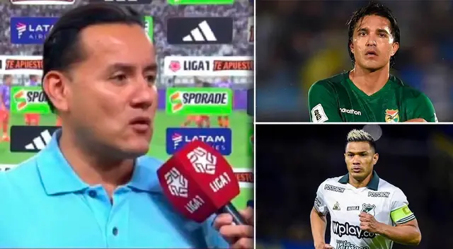 César Vallejo conversó con Marcelo Martins y Teófilo Gutiérrez