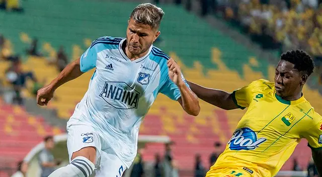 Millonarios y Bucaramanga chocaron en Liga BetPlay.