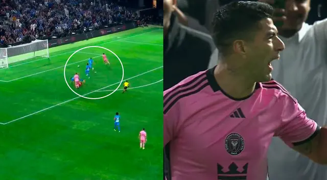 Luis Suárez puso el descuento para Inter Miami. Luis Suárez puso el descuento para Inter Miami.