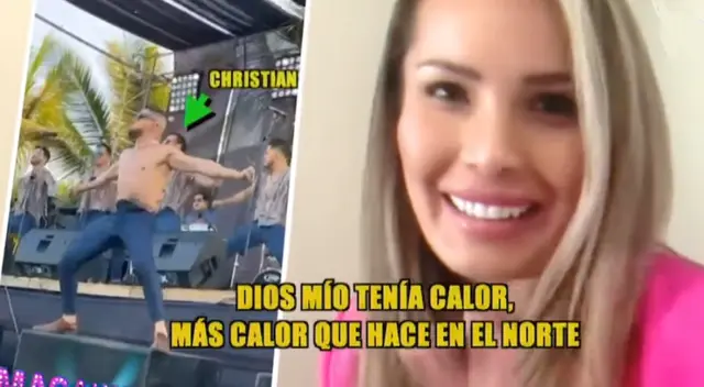 Mary Moncada es el nombre de la mujer que fue ampayada junto a Christian Domínguez.