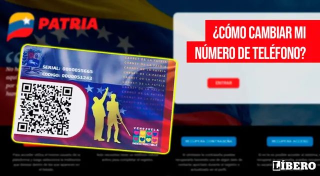 Te brindamos la GUÍA completa para que cambies el número de teléfono en Sistema Patria. Te brindamos la GUÍA completa para que cambies el número de teléfono en Sistema Patria.