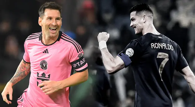 Lionel Messi y Cristiano Ronaldo no se ven las caras desde el 19 de enero del 2023. Foto: Composición Líbero/MLS/Al Nassr