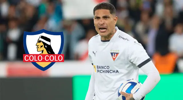 Paolo Guerrero jugó en Sudamérica en 3 países: Brasil, Argentina y Ecuador. Chile sería el cuarto. Foto: Composición Líbero/LDU/Colo Colo