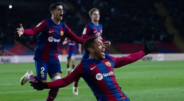 Vitor Roque anotó su primer gol con Barcelona. Vitor Roque anotó su primer gol con Barcelona.
