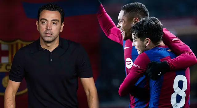 Xavi ganó dos títulos desde su llegada a Barcelona en 2021. Foto: Composición Líbero/FC Barcelona Xavi ganó dos títulos desde su llegada a Barcelona en 2021. Foto: Composición Líbero/FC Barcelona