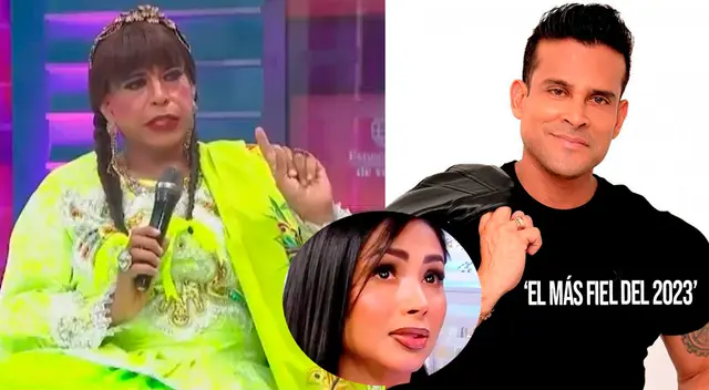 ¿Christian Domínguez el 'hombre más fiel' del 2023? Chola Chabuca revela premio que recibió el cantante y que deberá devolver