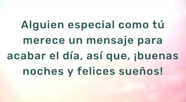 Termina tu día sorprendiendo a tu persona especial con esta frase. Termina tu día sorprendiendo a tu persona especial con esta frase.