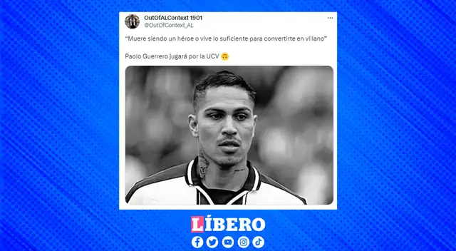 Hinchas opinan jocosamente sobre la llegada de Guerrero al Club César Vallejo.