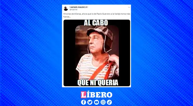 Alianza Lima también salta a la palestra tras fichaje de Guerrero a Club César Vallejo.