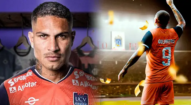Paolo Guerrero jugará por primera vez en el fútbol peruano con César Vallejo.