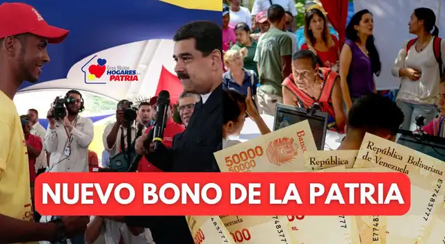 Conoce AQUÍ cómo COBRAR HOY el NUEVO Bono de la Patria de 270 bolívares.