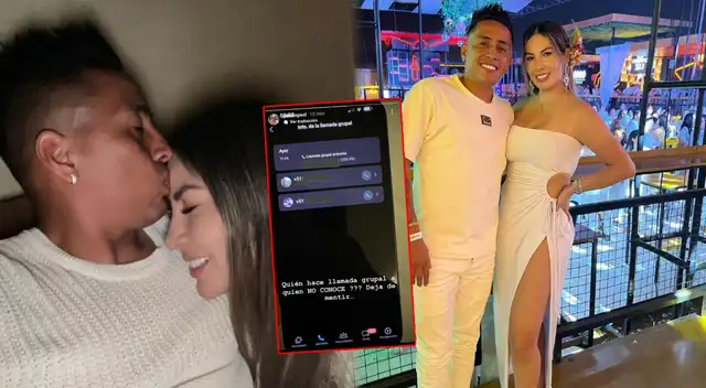 Pamela López habría enviado su primera prueba contra Christian Cueva en sus redes sociales.