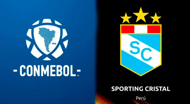 Conmebol luce escudo de Sporting Cristal ante millones de seguidores.
