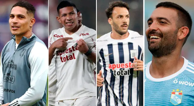 Con Paolo Guerrero, Flores, Cauteruccio y Sebastián Rodríguez: ¿Cuánto vale la Liga 1 2024?