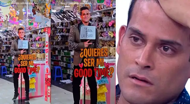 Christian Domínguez se volvió 'muñeco' y ahora podrán tomarse fotos con él por San Valentín. Christian Domínguez se volvió 'muñeco' y ahora podrán tomarse fotos con él por San Valentín.